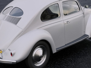 volkswagen beetle 1949 Modello 3D