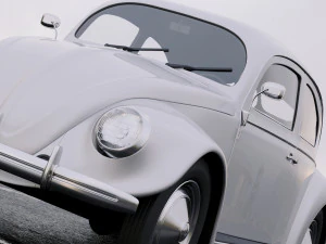 volkswagen beetle 1949 3D Model