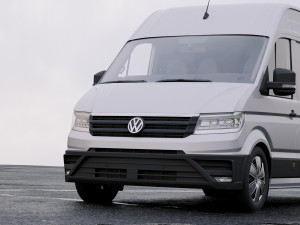 volkswagen crafter 2017 3D Model