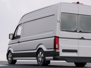 volkswagen crafter 2017 Modelo 3D