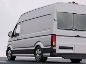 volkswagen crafter 2017 3D Model