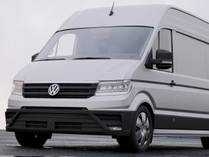volkswagen crafter 2017 Modelo 3D