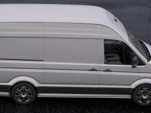 volkswagen crafter 2017 Modelo 3D