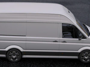 volkswagen crafter 2017 3D Model