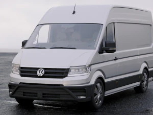 volkswagen crafter 2017 3D Model