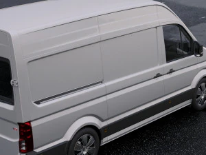 volkswagen crafter 2017 3D Model