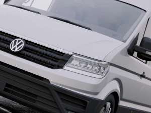 volkswagen crafter 2017 3D Model