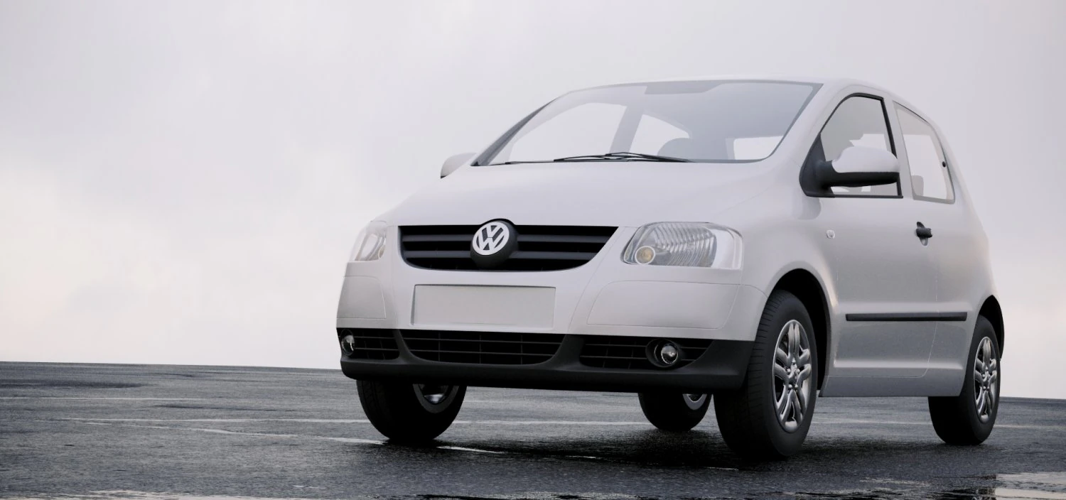 volkswagen fox 2005 3D Model .c4d .max .obj .3ds .fbx .stl .blend