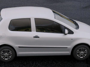 volkswagen fox 2005 3D Model