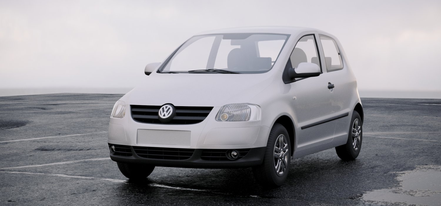 Volkswagen Fox 2005 Modelli 3D in Van e Minivan 3DExport