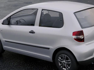 volkswagen fox 2005 3D Model