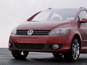 volkswagen golf plus 2011 3D Model