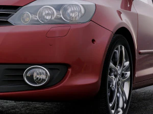 volkswagen golf plus 2011 3D Model