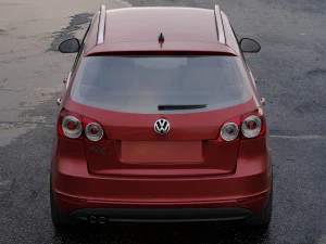 volkswagen golf plus 2011 3D Model