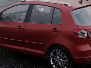 volkswagen golf plus 2011 Modelo 3D
