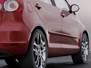 volkswagen golf plus 2011 Modelo 3D