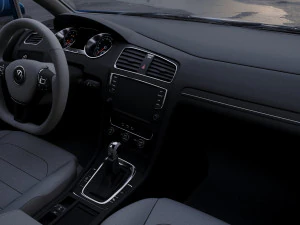 volkswagen golf 2014 3D Model