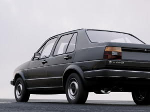 volkswagen jetta 1984 3D 模型