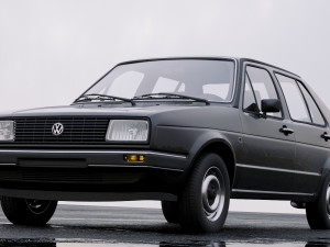 volkswagen jetta 1984 3D 模型