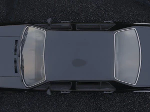 volkswagen jetta 1984 3D Model