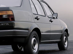 volkswagen jetta 1984 3D Model