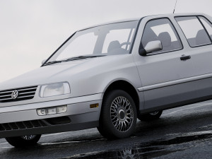volkswagen jetta 1982 Modèle 3D