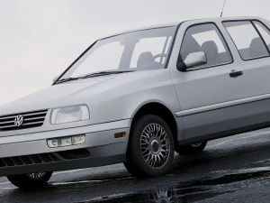 volkswagen jetta 1982 3D Model