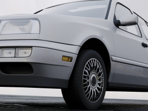 volkswagen jetta 1982 3D-Modell