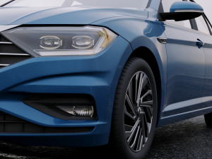 volkswagen jetta sel premium 2018 3Dモデル