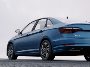 volkswagen jetta sel premium 2018 3Dモデル