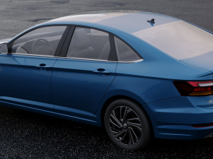 volkswagen jetta sel premium 2018 3Dモデル