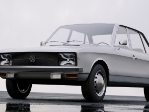 volkswagen k70 1971 3D Model