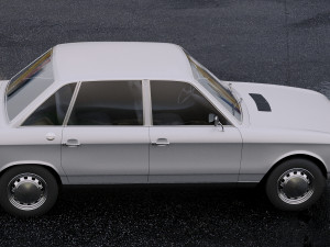 volkswagen k70 1971 3D Model