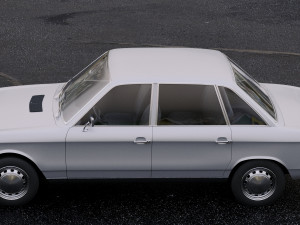 volkswagen k70 1971 3D Model
