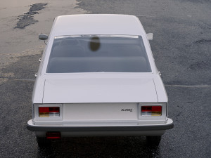 volkswagen k70 1971 3D Model