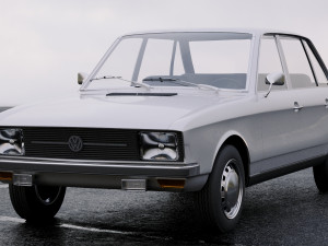 volkswagen k70 1971 3D Model