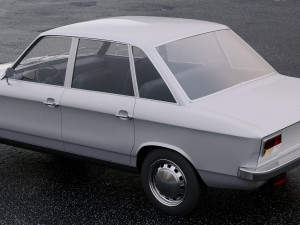 volkswagen k70 1971 3D Model