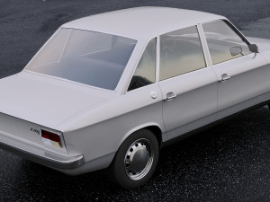 volkswagen k70 1971 3D Model