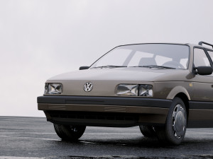 volkswagen passat 1988 3D Model