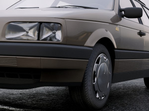 volkswagen passat 1988 3D-Modell