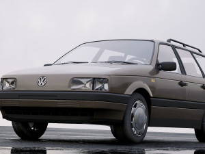 volkswagen passat 1988 3D-Modell