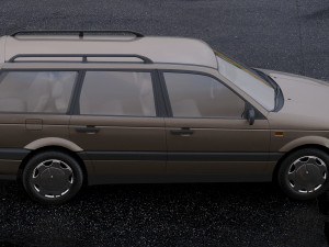 volkswagen passat 1988 3D-Modell