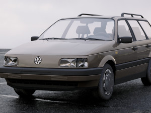 volkswagen passat 1988 3D-Modell
