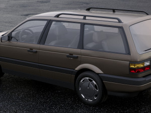 volkswagen passat 1988 3D-Modell