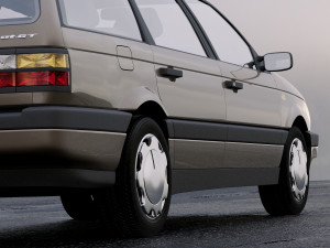 volkswagen passat 1988 3D-Modell