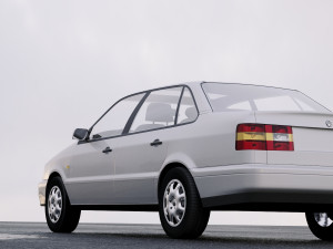 volkswagen passat 1993 3D Модель