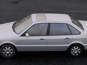 volkswagen passat 1993 3D Модель
