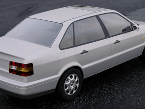 volkswagen passat 1993 3D Модель
