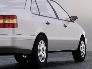 volkswagen passat 1993 3D Модель