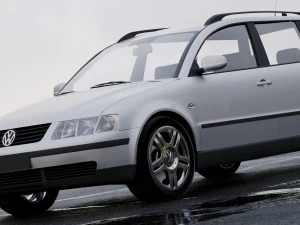 volkswagen passat variante 1997 Modello 3D